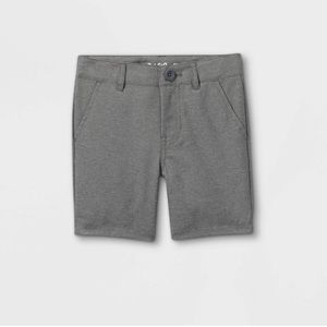 Toddler Boys’ Woven Quick Dry Chino Shorts - Cat and Jack Grey 4T